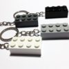 Llavero LEGO tonos grises