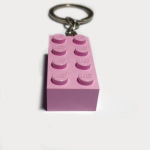 Llavero LEGO rosa