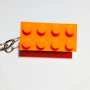 llavero LEGO naranja