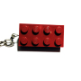 llavero LEGO rojo oscuro