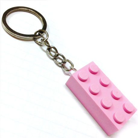 llavero LEGO rosa