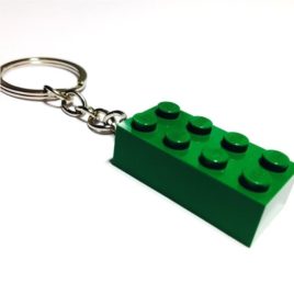 llavero LEGO verde