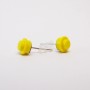 pendientes amarillos 1x1 redondos