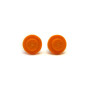 pendientes naranjas 1x1 redondos