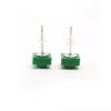 Pendientes verdes 1x1 cuadrados