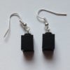 Pendientes largos de LEGO® negros